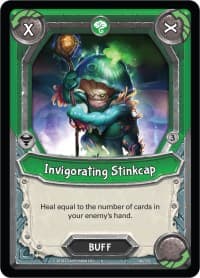 Invigorating Stinkcap (Claimed) - Kindred - Lightseekers TCG card