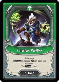 Telestan Purifier (Unclaimed) - Kindred - Lightseekers TCG card