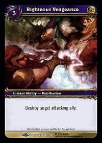 Righteous Vengeance - Dark Portal - WoW card