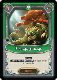 Bloomback Draga (Unclaimed) - Kindred - Lightseekers TCG card