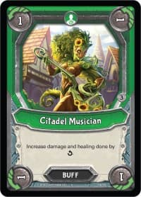 Citadel Musician (Unclaimed) - Kindred - Lightseekers TCG card