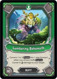 Lumbering Behemoth (Unclaimed) - Kindred - Lightseekers TCG card