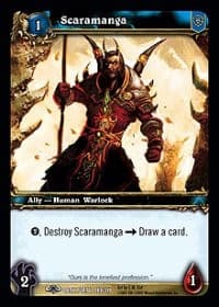 Scaramanga - Dark Portal - WoW card