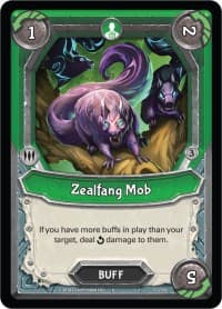 Zealfang Mob (Claimed) - Kindred - Lightseekers TCG card