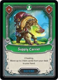 Supply Carrier (Unclaimed) - Kindred - Lightseekers TCG card