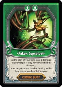 Oaken Symbiosis (Claimed) - Kindred - Lightseekers TCG card