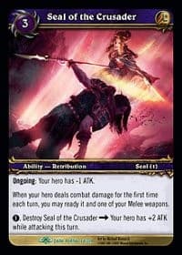 Seal of the Crusader - Dark Portal - WoW card