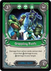 Grappling Roots (Claimed) - Kindred - Lightseekers TCG card