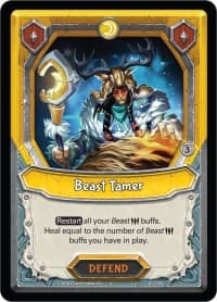 Beast Tamer (Unclaimed) - Kindred - Lightseekers TCG card