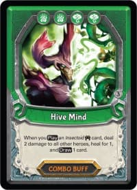 Hive Mind (Unclaimed) - Kindred - Lightseekers TCG card