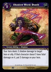 Shadow Word: Death - Dark Portal - WoW card
