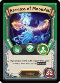 Arcmoss of Moondell (Unclaimed) - Kindred - Lightseekers TCG card