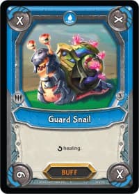 Guard Snail (Unclaimed) - Kindred - Lightseekers TCG card