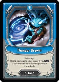 Thunder Brewer (Claimed) - Kindred - Lightseekers TCG card