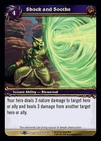 Shock and Soothe - Dark Portal - WoW card