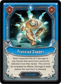Frenzied Zapper (Claimed) - Kindred - Lightseekers TCG card