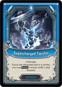 Supercharged Twister (Claimed) - Kindred - Lightseekers TCG card