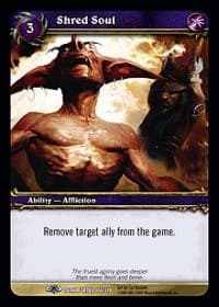 Shred Soul - Dark Portal - WoW card