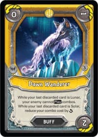 Dawn Wanderer (Claimed) - Kindred - Lightseekers TCG card