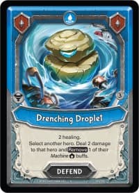 Drenching Droplet (Claimed) - Kindred - Lightseekers TCG card