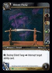 Silent Fang - Dark Portal - WoW card