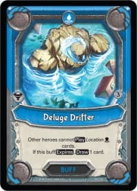 Deluge Drifter (Unclaimed) - Kindred - Lightseekers TCG card