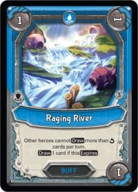 Raging River (Claimed) - Kindred - Lightseekers TCG card