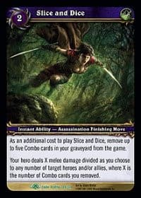 Slice and Dice - Dark Portal - WoW card