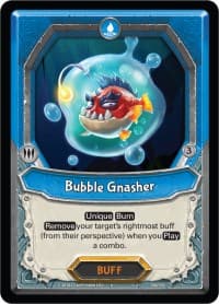 Bubble Gnasher (Claimed) - Kindred - Lightseekers TCG card