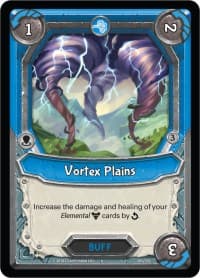 Vortex Plains (Claimed) - Kindred - Lightseekers TCG card