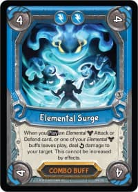 Elemental Surge (Unclaimed) - Kindred - Lightseekers TCG card