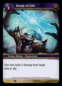 Surge of Life - Dark Portal - WoW card