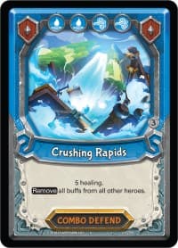 Crushing Rapids (Unclaimed) - Kindred - Lightseekers TCG card