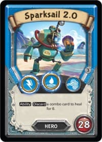 Sparksail 2.0 (Unclaimed) - Kindred - Lightseekers TCG card