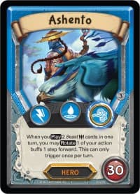 Ashento (Unclaimed) - Kindred - Lightseekers TCG card
