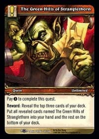 The Green Hills of Stranglethorn - Dark Portal - WoW card