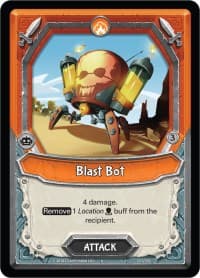 Blast Bot (Claimed) - Kindred - Lightseekers TCG card
