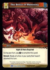 The Relics of Wakening - Dark Portal - WoW card