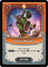 Careless Mechanic (Unclaimed) - Kindred - Lightseekers TCG card