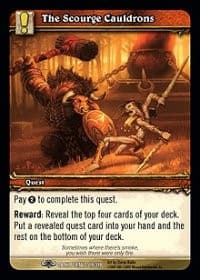 The Scourge Cauldrons - Dark Portal - WoW card