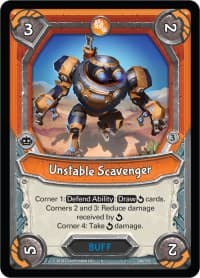 Unstable Scavenger (Claimed) - Kindred - Lightseekers TCG card