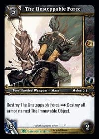 The Unstoppable Force - Dark Portal - WoW card
