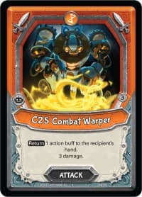 C25 Combat Warper (Unclaimed) - Kindred - Lightseekers TCG card