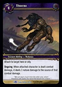 Thorns - Dark Portal - WoW card