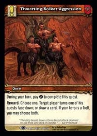 Thwarting Kolkar Aggression - Dark Portal - WoW card