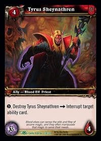 Tyrus Sheynathren - Dark Portal - WoW card