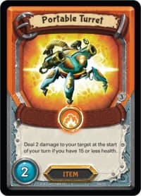Portable Turret (Unclaimed) - Kindred - Lightseekers TCG card