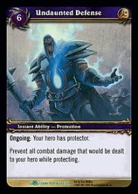 Undaunted Defense - Dark Portal - WoW card
