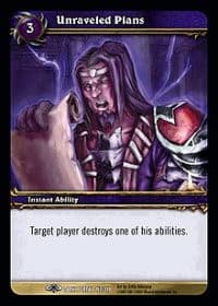 Unraveled Plans - Dark Portal - WoW card