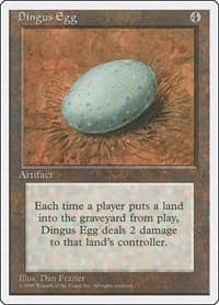 Dingus Egg - Fourth Edition - Magic: The Gathering card